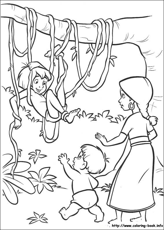 Jungle Book 2 coloring picture